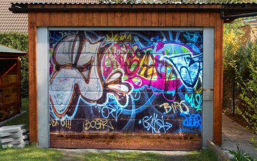 Graffiti wall n357 - n357, garage
