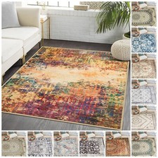 Washable Vintage Area Rug