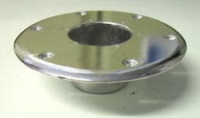 Pedestal Island Table Leg Recessed Base Cast Alloy Caravan Motorhome Camper TLB1