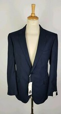K5 MENS DEBENHAMS BLUE PINSTRIPE WOOL BLEND BLAZER- 46R