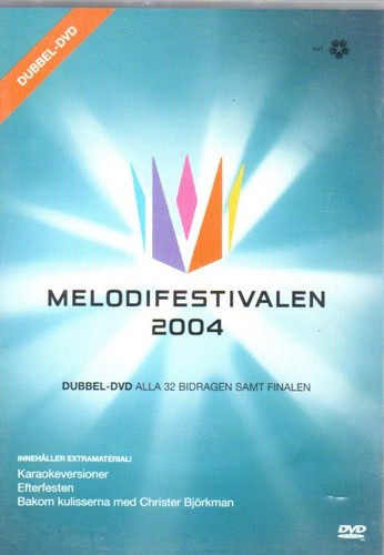Dvd melodifestivalen 2004 - dvd,