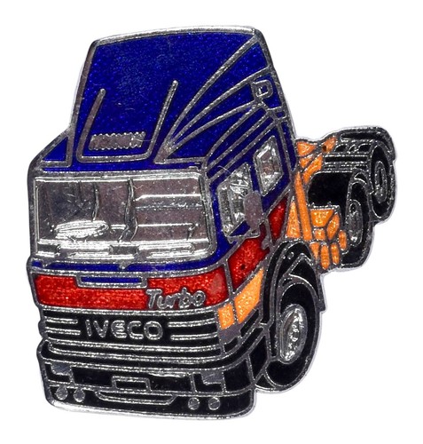 Vintage old iveco turbo lorry - old,