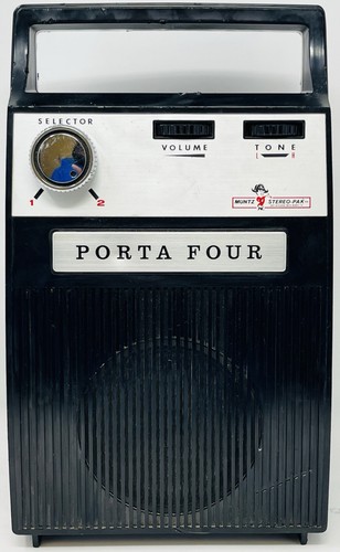 Vintage muntz stereo - muntz, porta