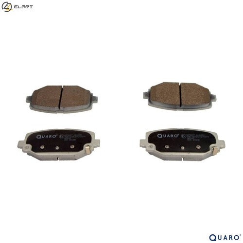 Brake pad set disc - set,