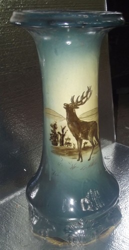 Large elk jardiniere pedestal - large,