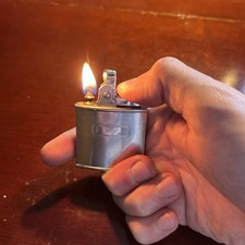 Vintage Ronson Chrome Petrol