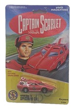 Captain Scarlet Spectrum Car Carded Unused Sealed 1993 Vivid Imaginations