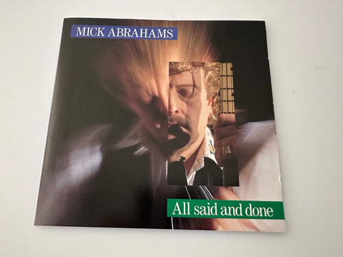 Mick abrahams all said - abrahams, cd