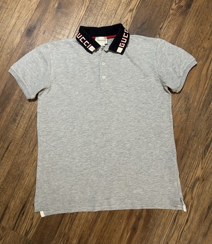 Gucci grey polo - grey, t-shirt