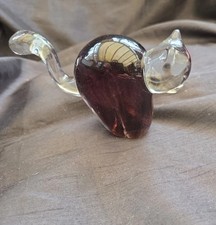 Vintage Murano Style Glass Cat