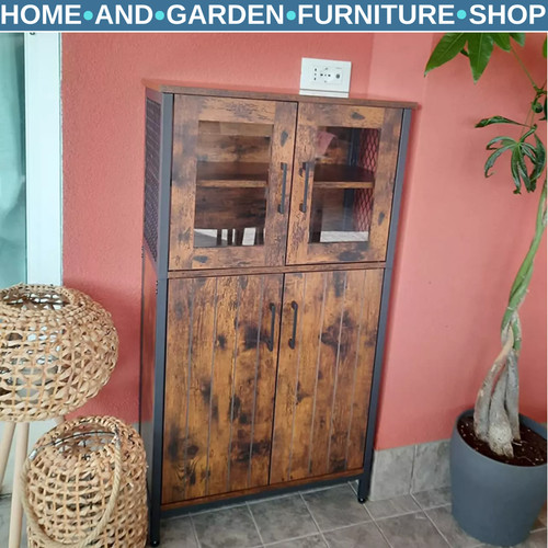 Large vintage storage cabinet - vintage,