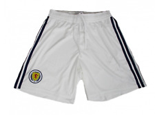 Adidas Scotland 17-18 Player Issue Home Shorts *Mixed Numbers* / White / RRP£35