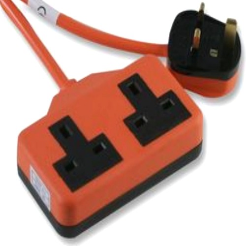 10m orange extension lead - 10m,