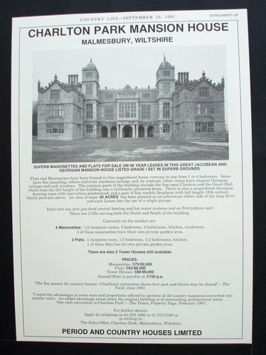 Charlton park mansion house - charlton,