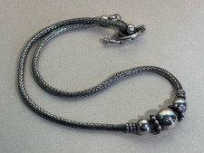 Vintage Bali Necklace Sterling