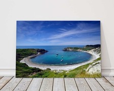 Lulworth Cove, Dorset. Printed