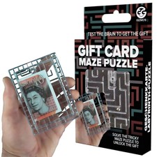 Gift Card Maze Puzzle Funny