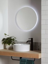 John Lewis large  Halo LED Illuminated 60cm Bathroom Wall Mirror  
