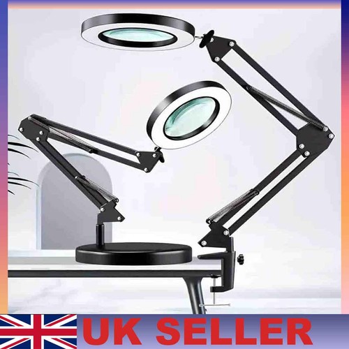 Led magnifying desk - led, lamp