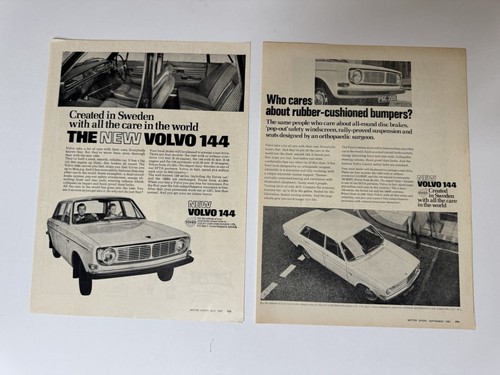 Original vintage 1967 volvo - 2x,