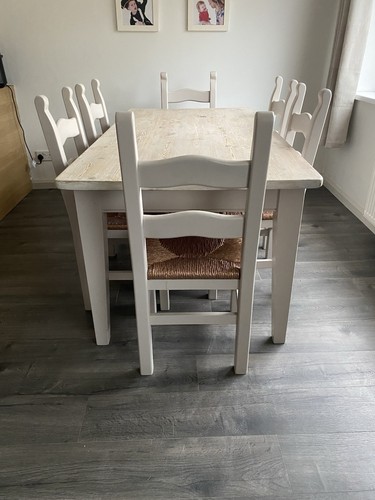 Six seater dining table and - dining,