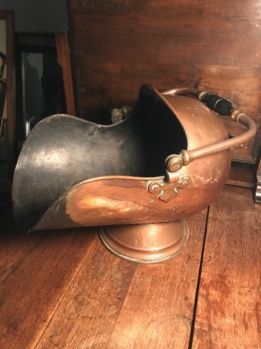 Coal scuttle missing top - coal,