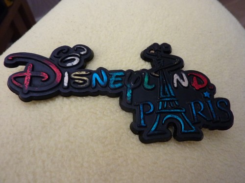 Disneyland paris rubber fridge - rubber,