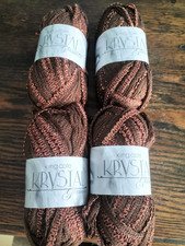 King Cole Krystal Glamour Chunky Wool Crochet Knitting 400 gms