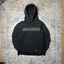 RARE Black Supreme Hoodie Size