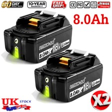 18v 0ah ion battery - 2x,
