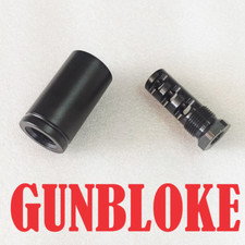 TRIPLE-TAC PLUS muzzle brake 14x1mm LEFT HAND THREAD to suit your calibre