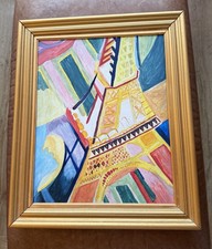 Hand-Painted Eiffel Tower