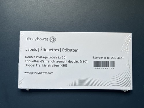 Pitney bowes double postage - 50,