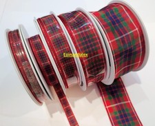 Fraser Tartan Ribbon