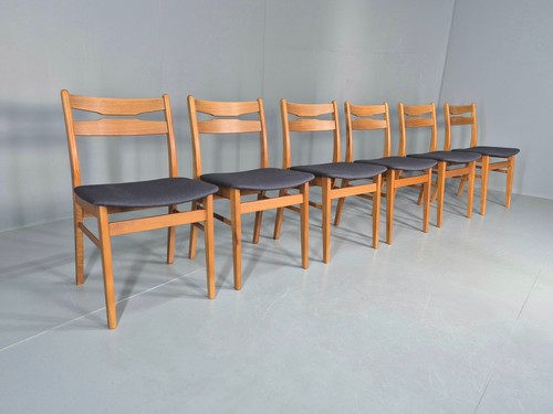 Vintage danish dining chairs - 6,
