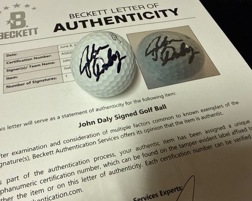 John daly pga - daly, signed