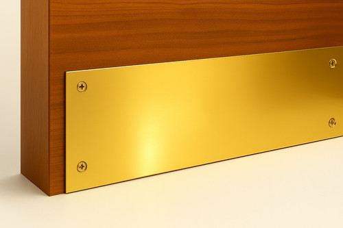 Stainless steel door - stainless, kickplate