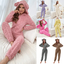 Ladies Teddy Bear Hooded