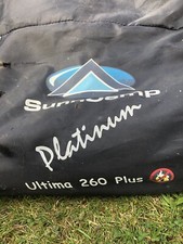 Caravan Awning   SunnCamp Platinum Ultima 260  Burgundy Red Poled  VGC