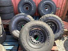 Toyota Hilux Landcruiser Off Road Alloy Wheels & Tyres 6x140 66 Centre Bore