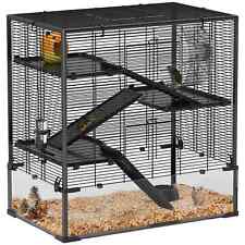 4-Tier Hamster Cage Glass Base