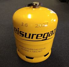 Camping Gas Leisuregaz 007 - 907 Alternative Full Cylinder Butane 21mm