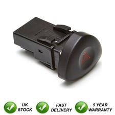FOR RENAULT CLIO 1.2 1.4 1.5 1.6 1.8 2.0 DCI HAZARD WARNING LIGHT SWITCH BUTTON