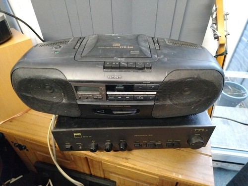 Sony cfd 340 radio - sony,