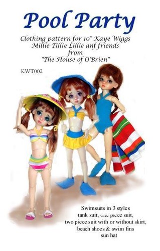 Kwt002 pool party pattern - kwt002, for