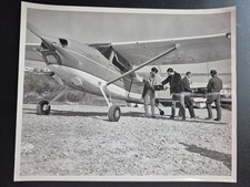 Cessna 180 8x10 Black And
