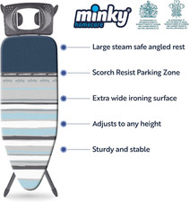 Minky Extra Wide Ironing Board