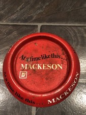 Mackeson Vintage Tin Ashtray