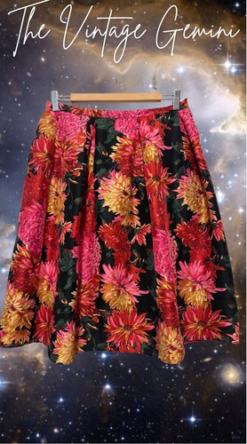Vtg talbots pure - silk, floral