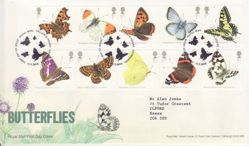 Stamps first day cover - gb,
